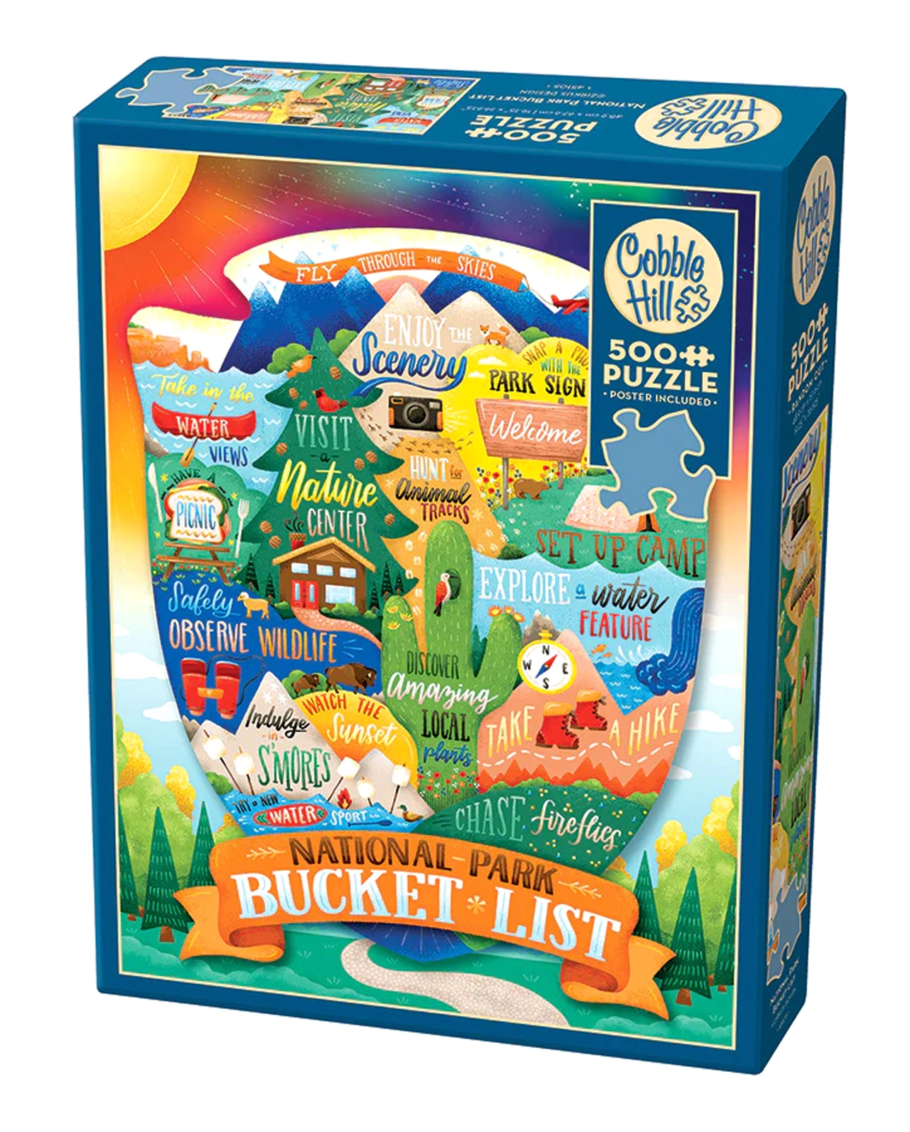 Puzzle 500 Rzeczy do zrobienia na