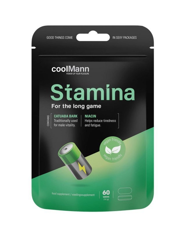 CoolMann Stamina 60 pcs - Energy