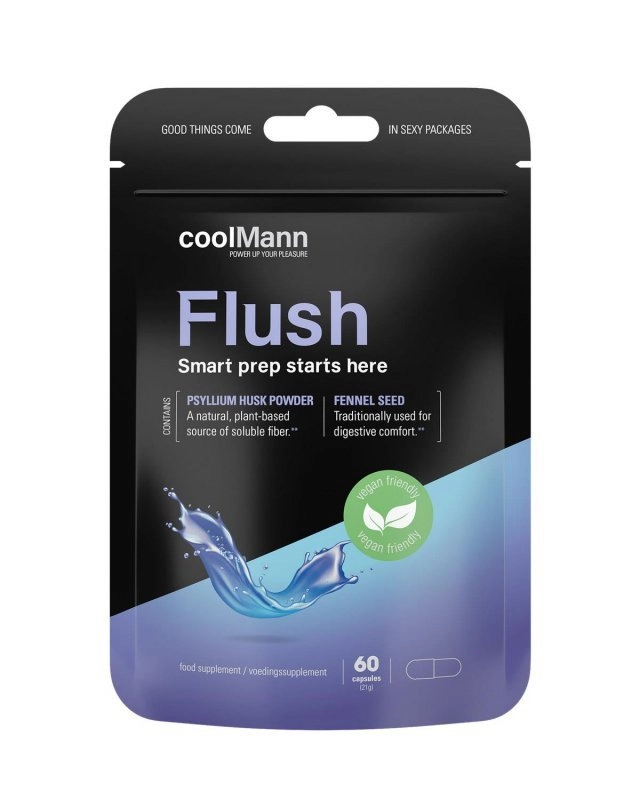 CoolMann Flush Fiber Complex Plant-Based Dietary