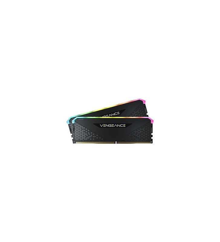 32GB PC 3200 CL16 CORSAIR KIT (2x16GB) VENGEANCE RGB komplekts