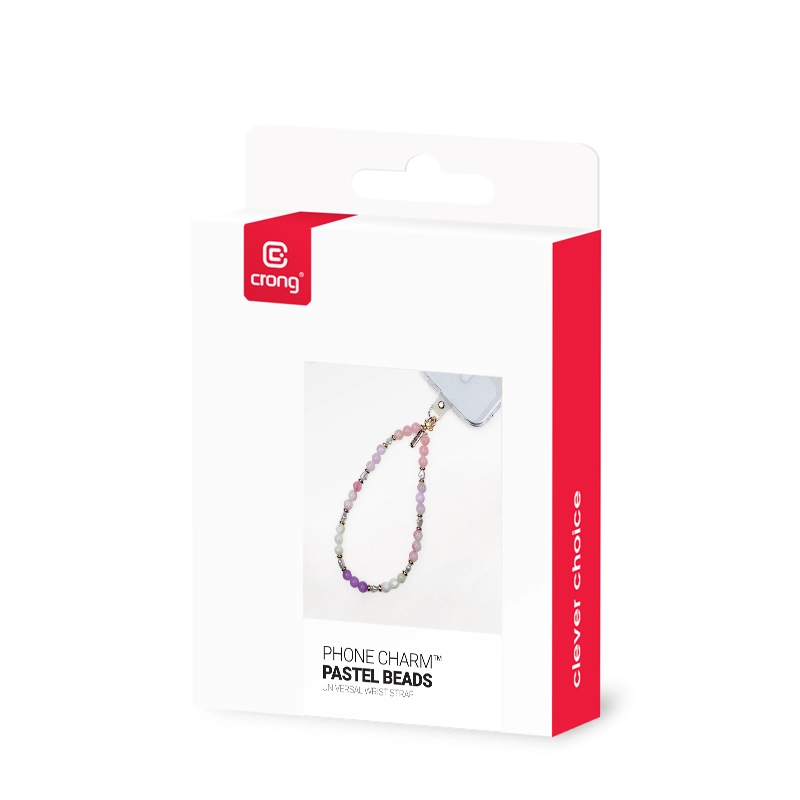 Crong Lanyard Phone Charm (Pastel Beads)