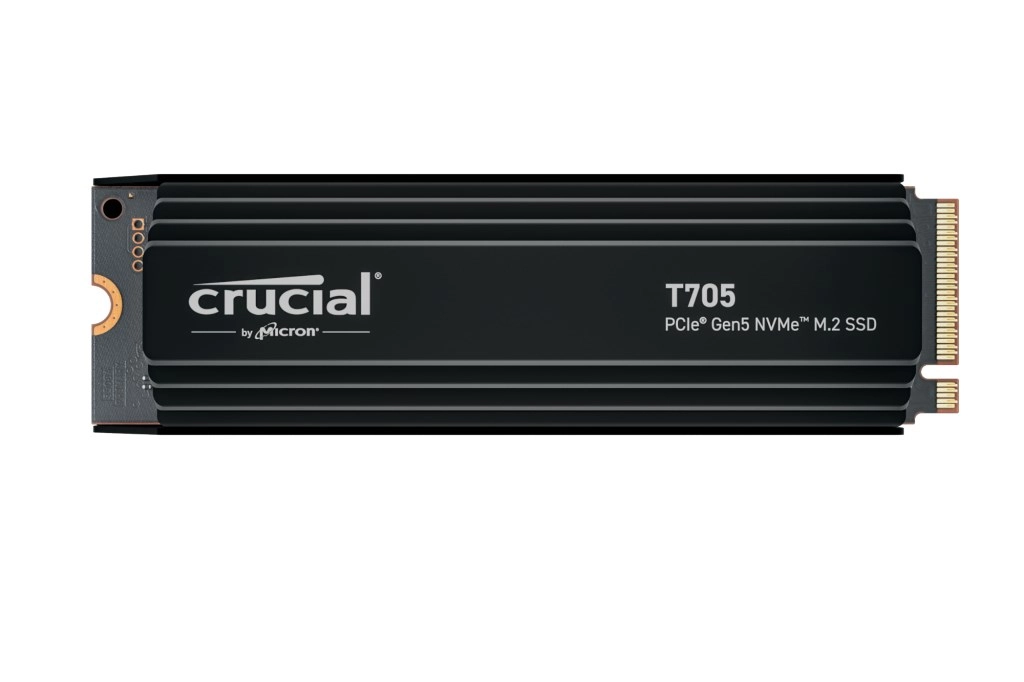 Crucial T705 with heatsink 1TB PCIe