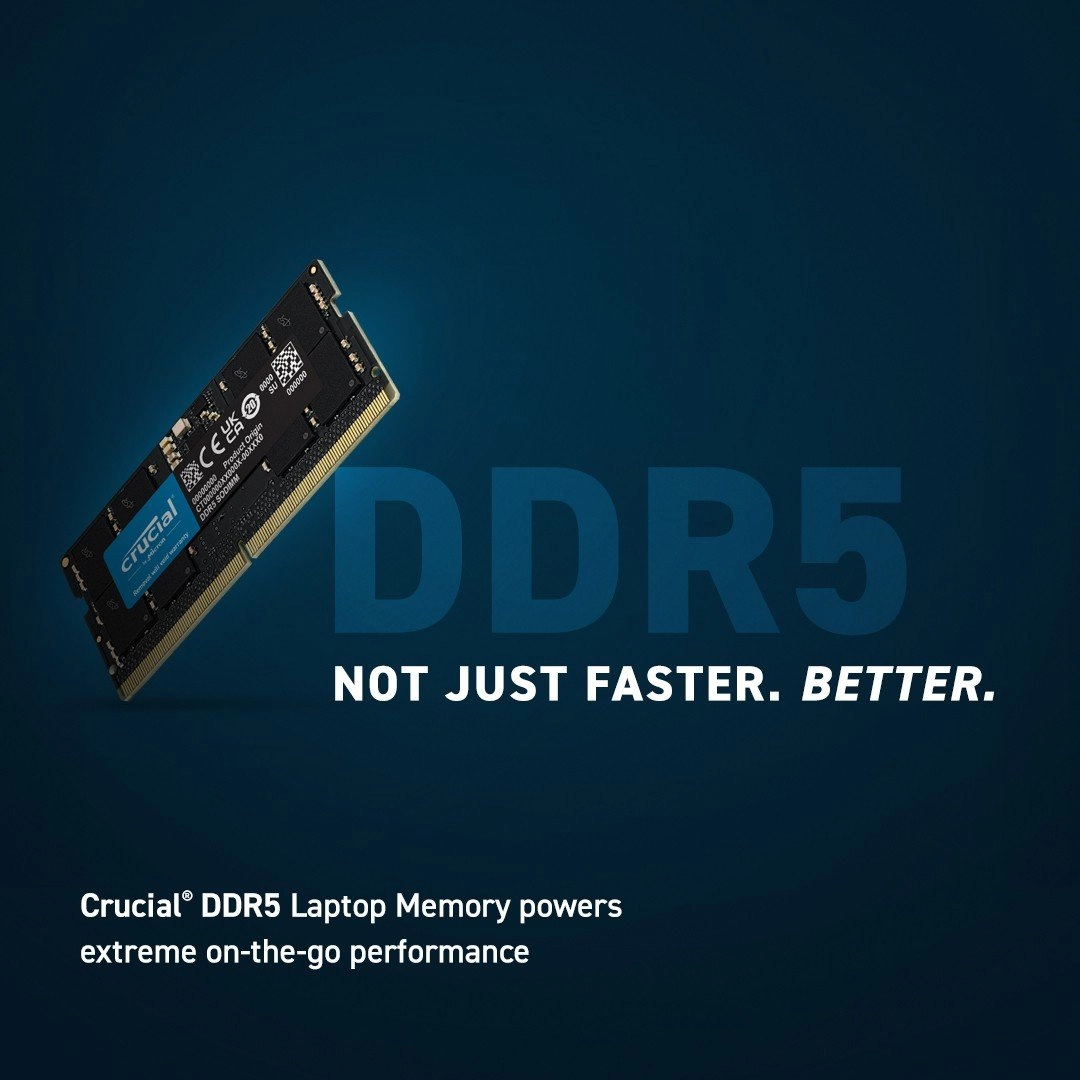 Crucial 8GB (1x8GB) DDR5-5600 CL 46