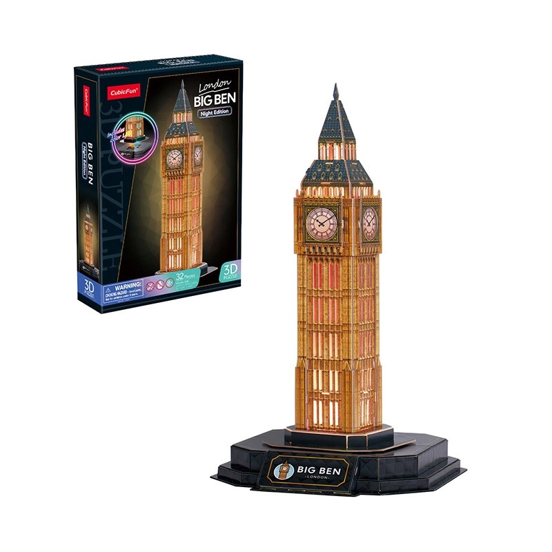 Cubic Fun 3D Puzzle Big Ben