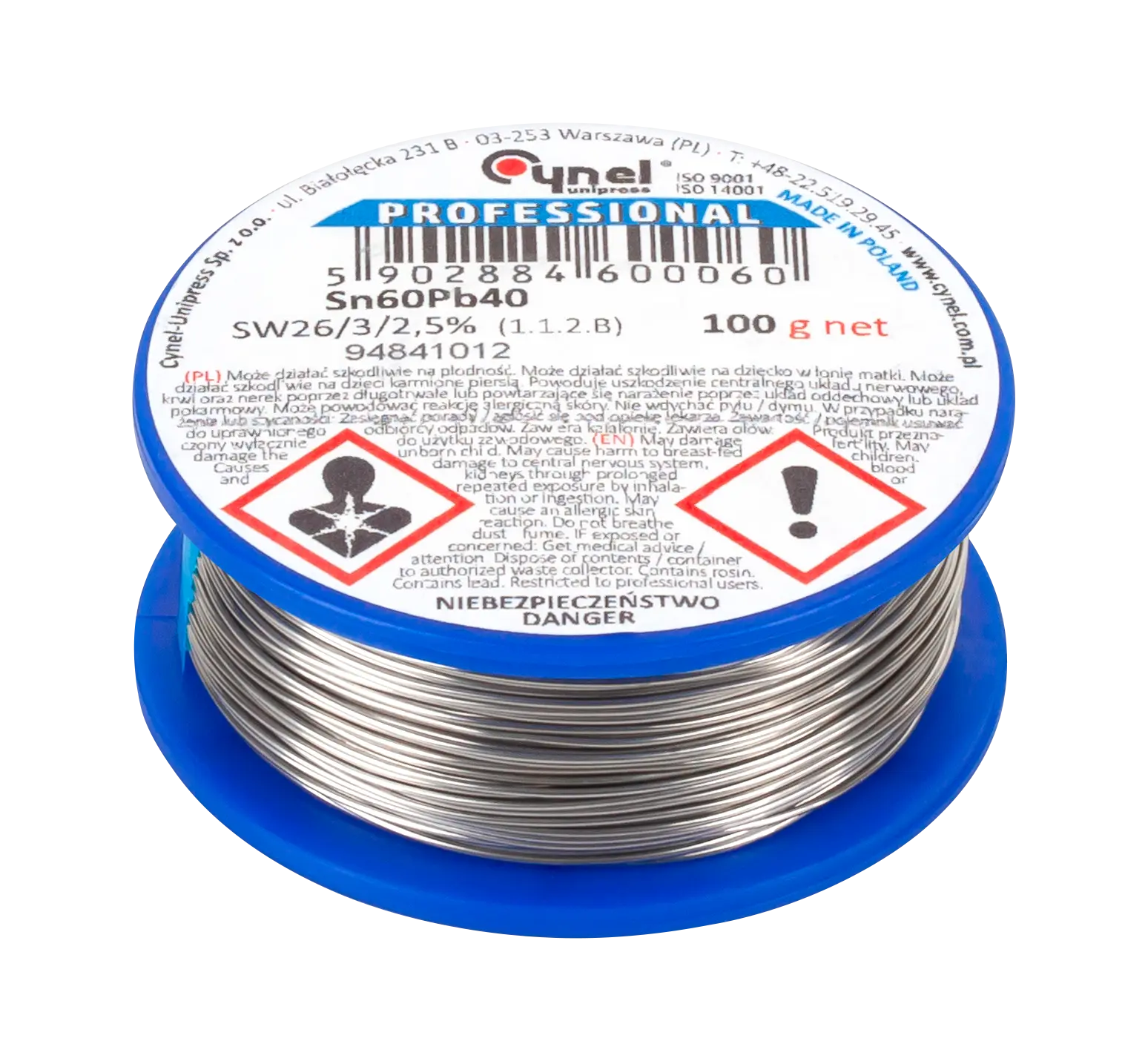 Mega Tin with rosin for soldering