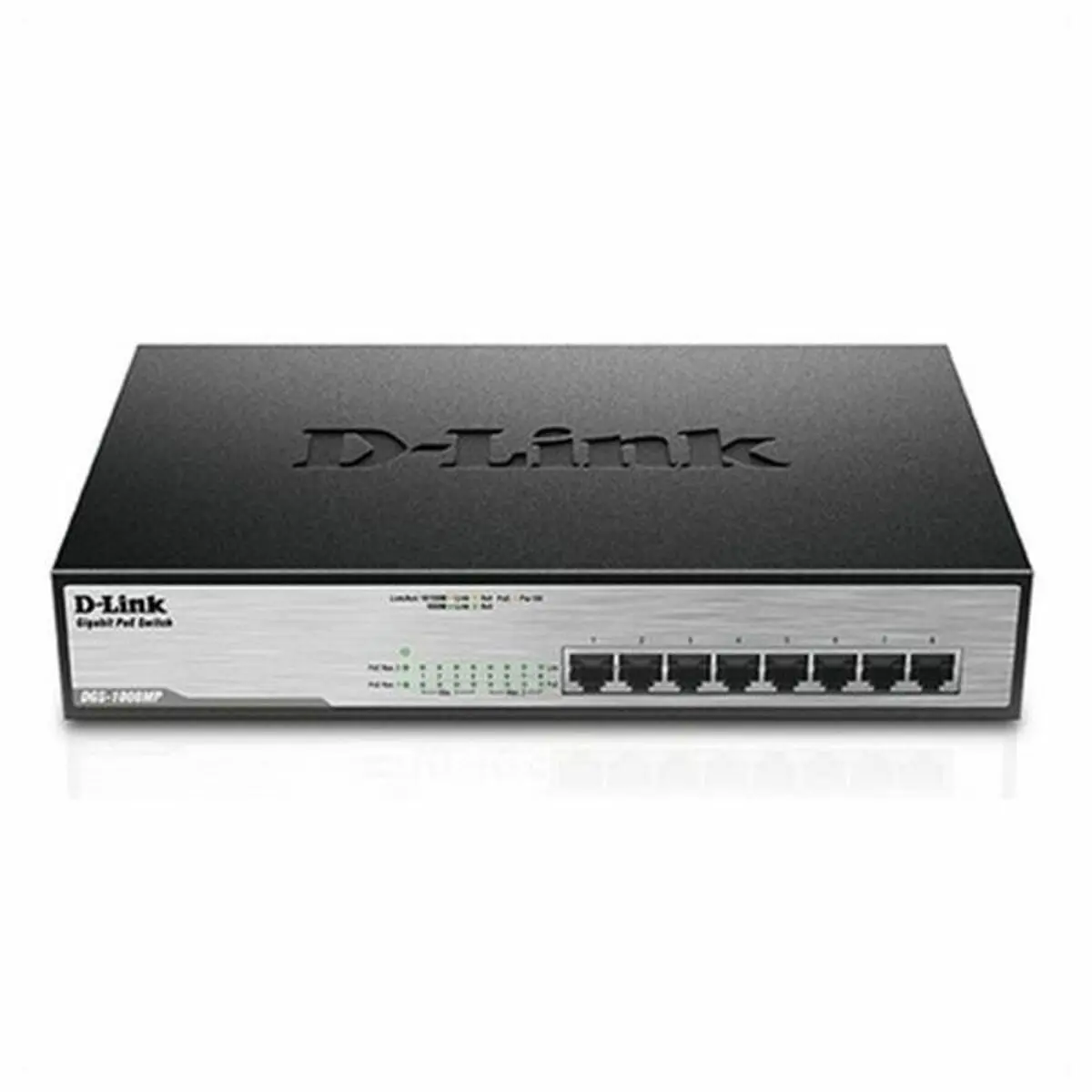 D-Link 8-Port Desktop Gigabit PoE+ Switch