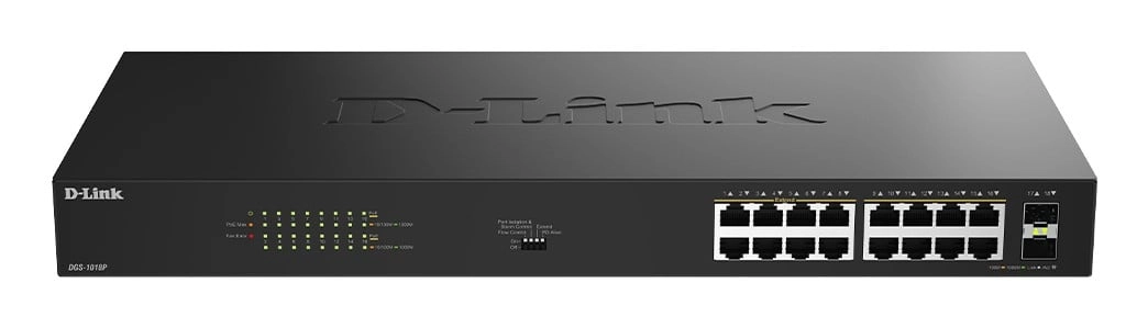 D-Link DGS 1018P - Switch -