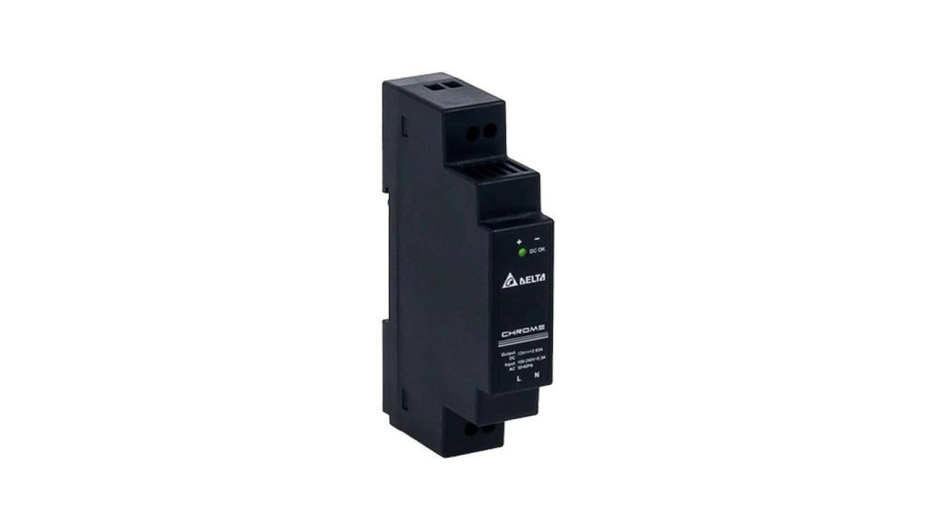 POWER SUPPLY. DIN RAIL 12V 0