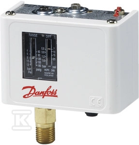 Pressure switch KPI35 setting -0.2-8