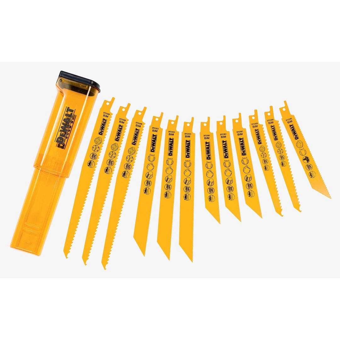 Dewalt reciprocating saw blades 12 pieces