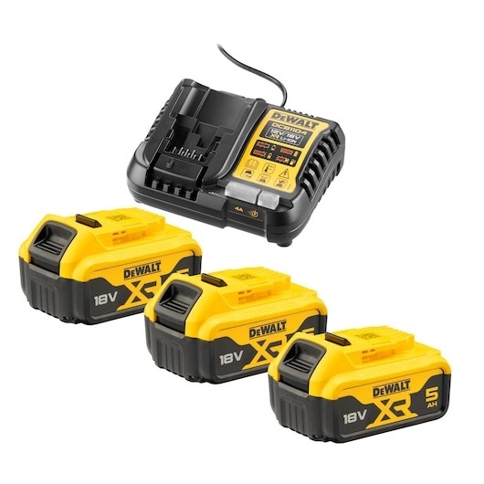 DeWALT DCB1104P3-QW Li-ion Battery 5Ah 5035048790052