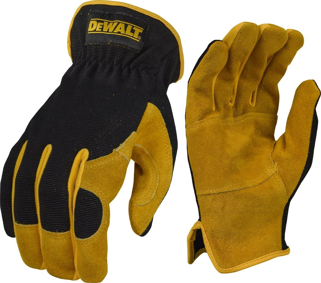 Dewalt reinforced leather gloves l dewalt