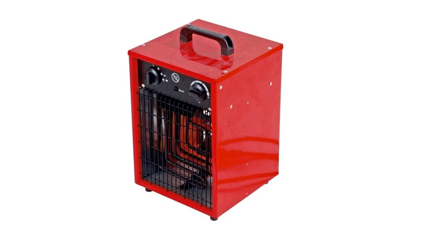 DEDRA DED9921 electric space heater Red