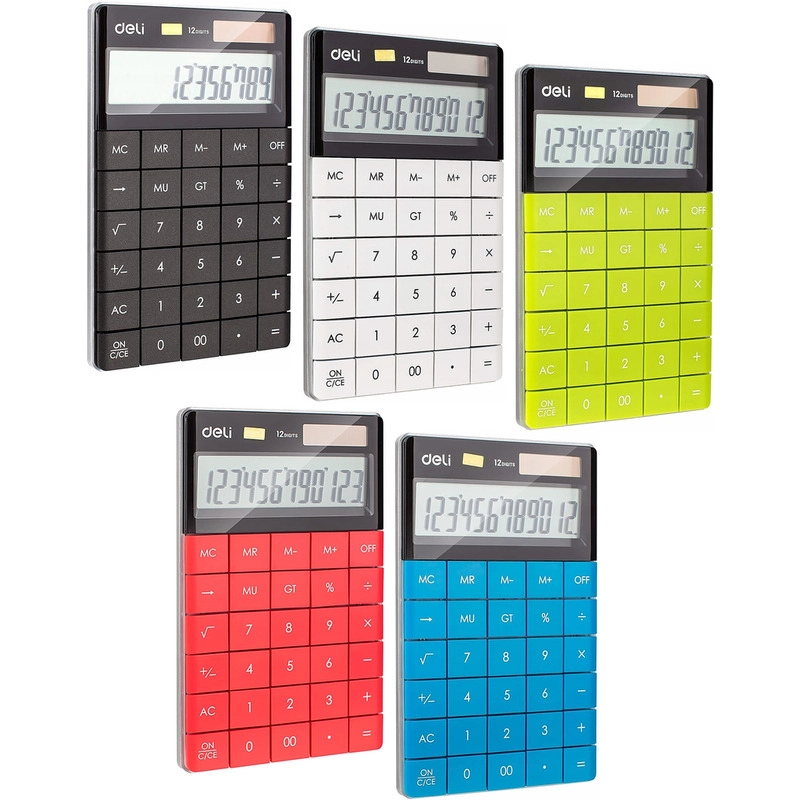 Deli Calculator 1589 white E1589_WHITE 6921734914156
