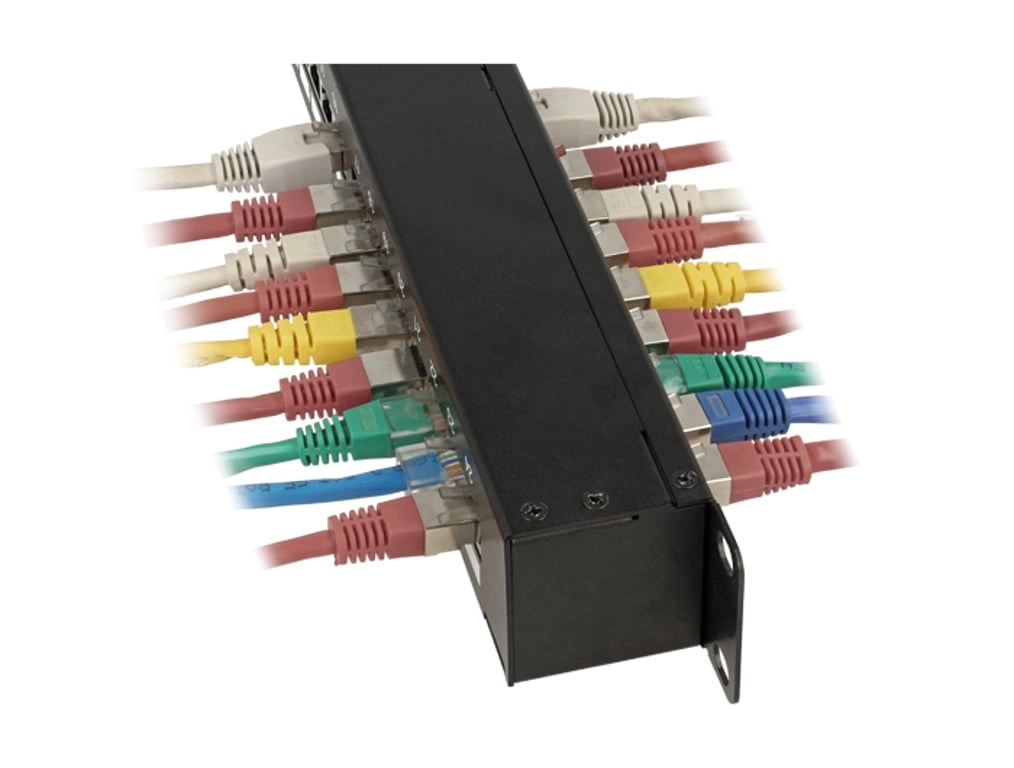 DELOCK 19" patch panel 24-port Cat6