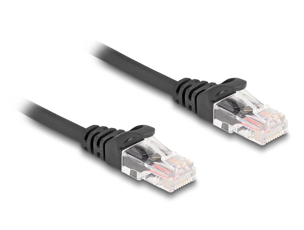 Delock RJ45 spiral cable plug to