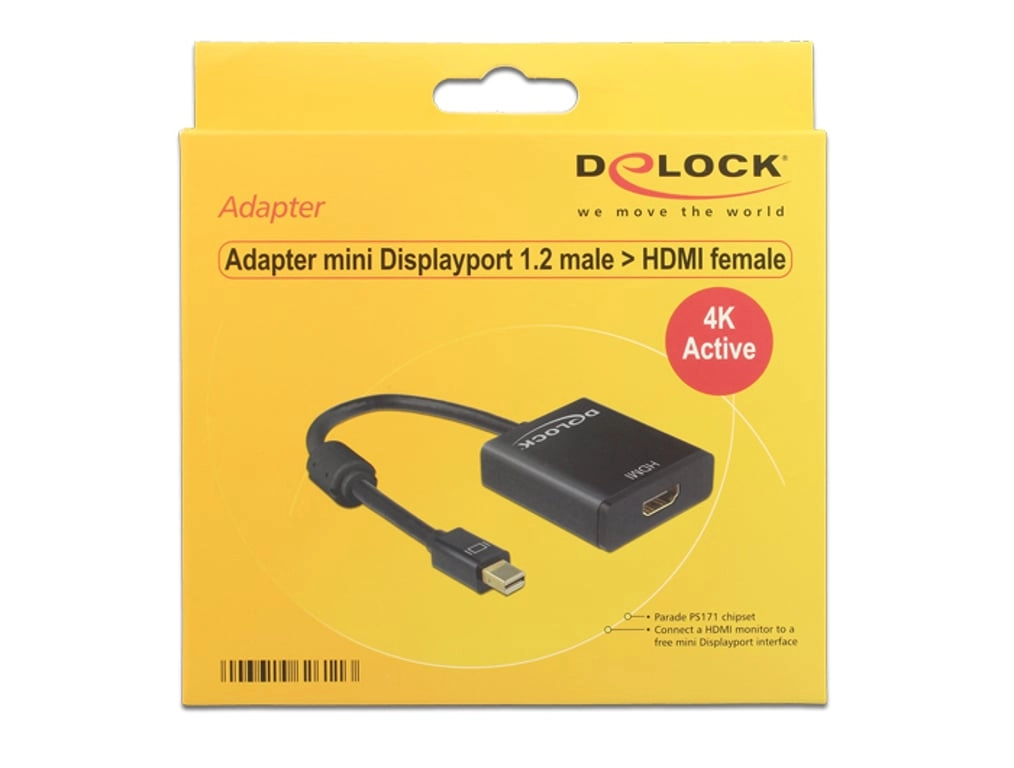 DeLock Mini DisplayPort 1.2 HDMI