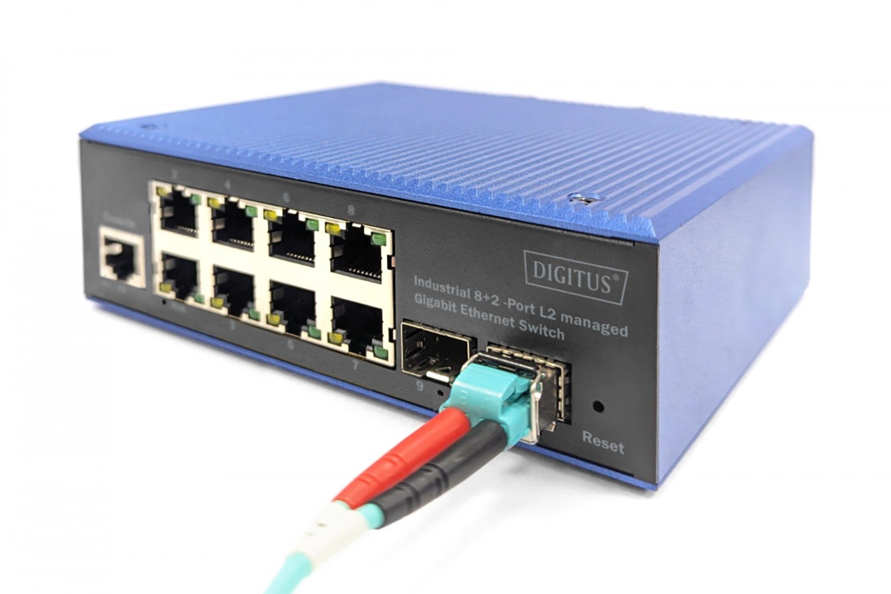 Digitus Industrial 8+2 -Port L2 managed