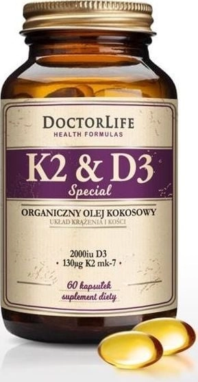 DOCTOR LIFE_K2 amp; D3 organiczny olej