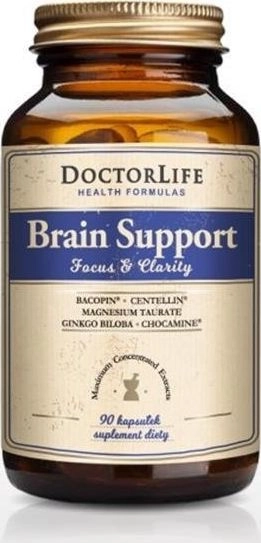 DOCTOR LIFE_Brain Support 4 ekstrakty roślinne