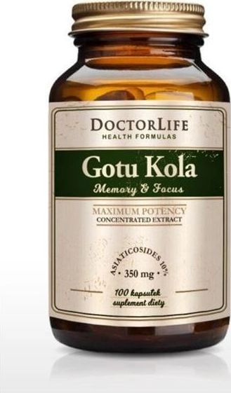 DOCTOR LIFE_Gotu Kola ekstrakt standaryzowany 350mg
