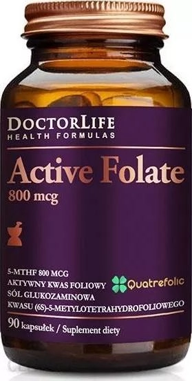 DOCTOR LIFE_Active Folate aktywny kwas foliowy