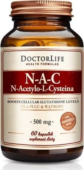 DOCTOR LIFE_N-A-C n-acetyl-l-cysteine 500mg dietary supplement