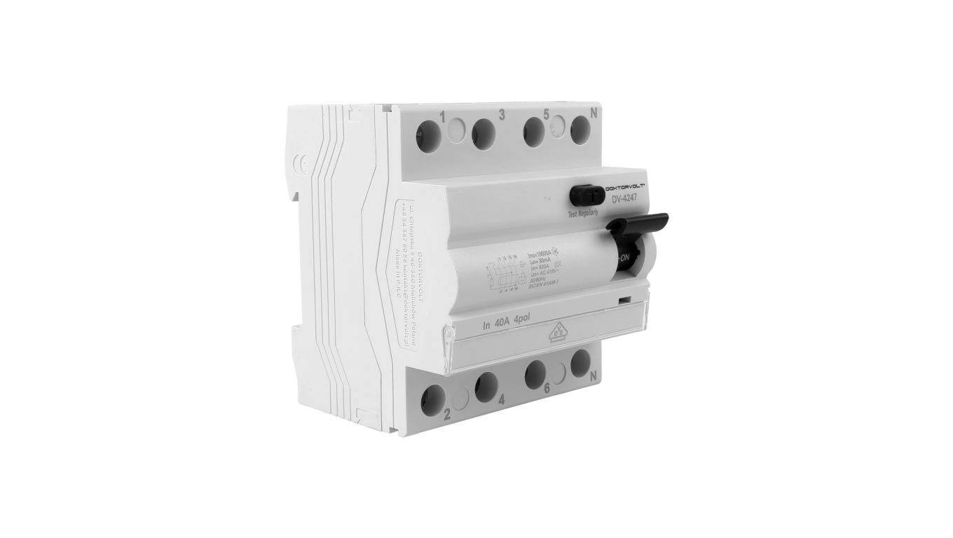 Residual current circuit breaker RCCB 10kA