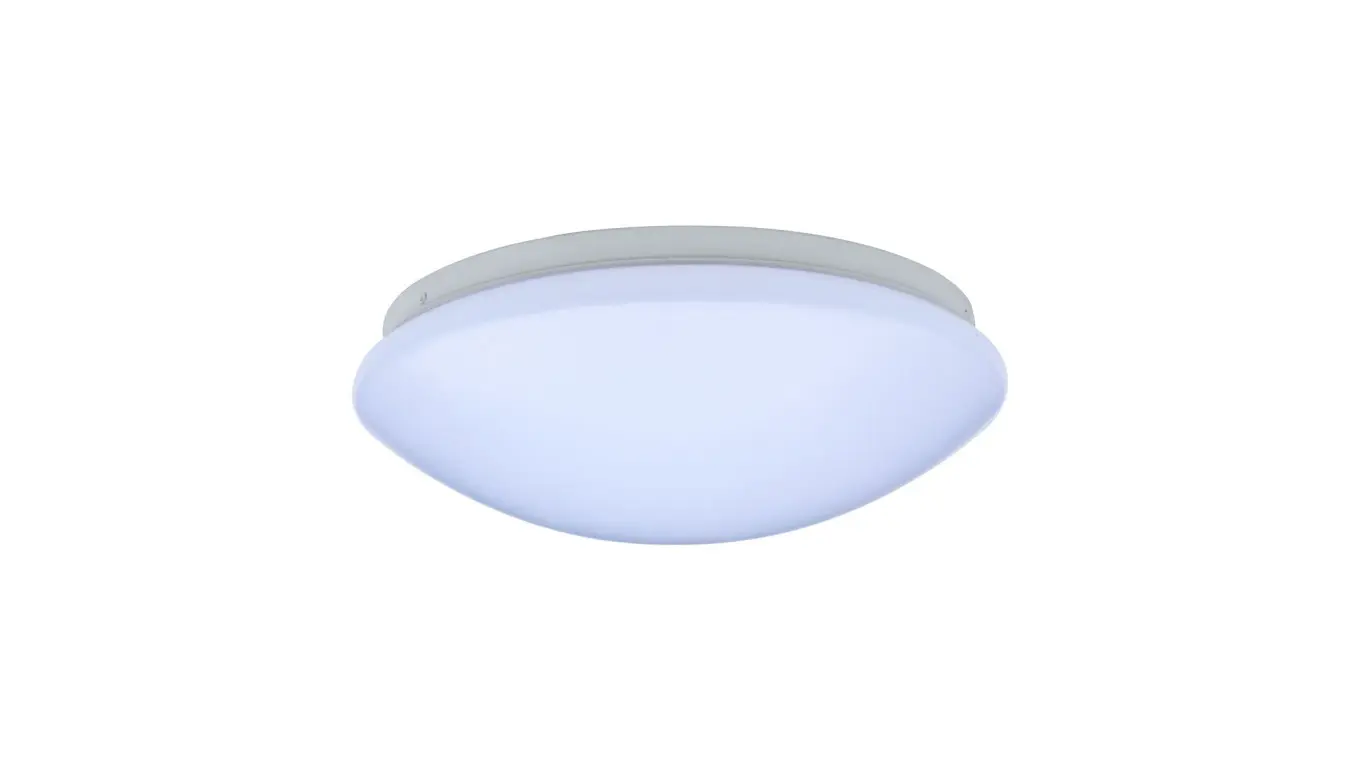 Ceiling lamp with microwave motion sensor