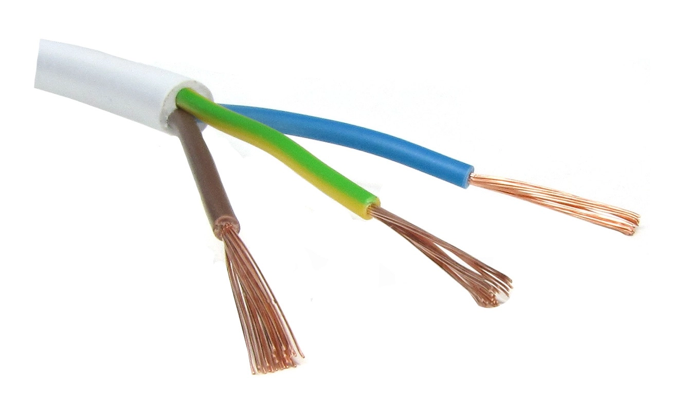 Residential cable H03VV-F (OMY) 3x1 zo