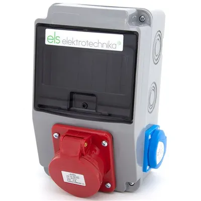 Construction switchgear  16A/4P + 2*GS 230V