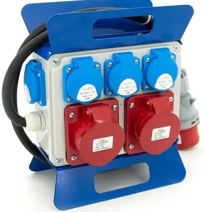 Portable construction switchgear 2*16A/5 + 5*GS