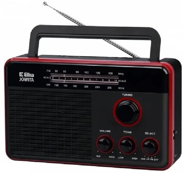 Radio Jowita USB czarny 5907727027929 JOWITA