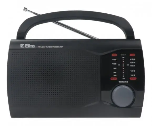Radijo imtuvas Eltra Ewa 5907727027387 EWACZARNE