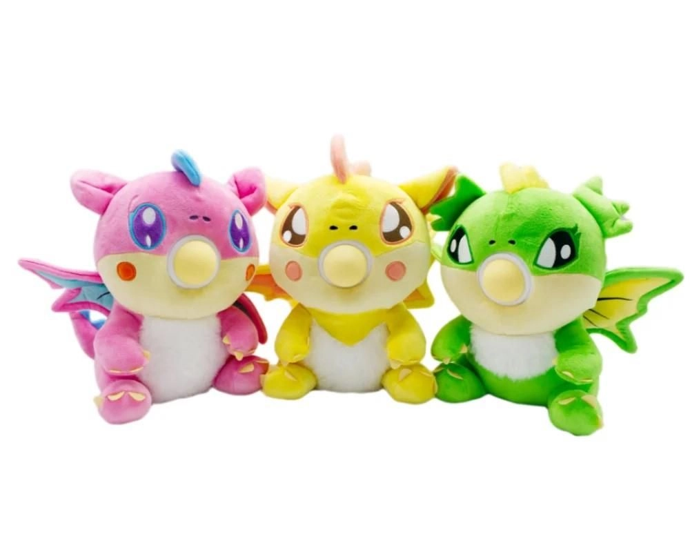 Epee Interactive mascot Popiki Dragons  green