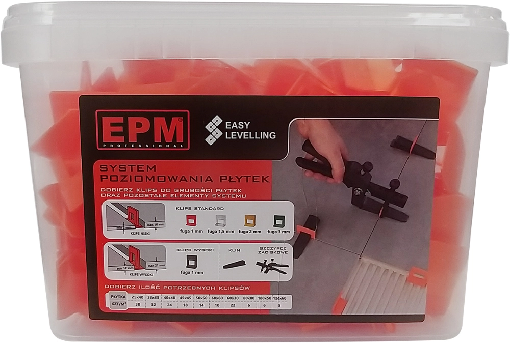 EPM SYSTEM UKŁADANIA PŁYTEK EASY LEVELING