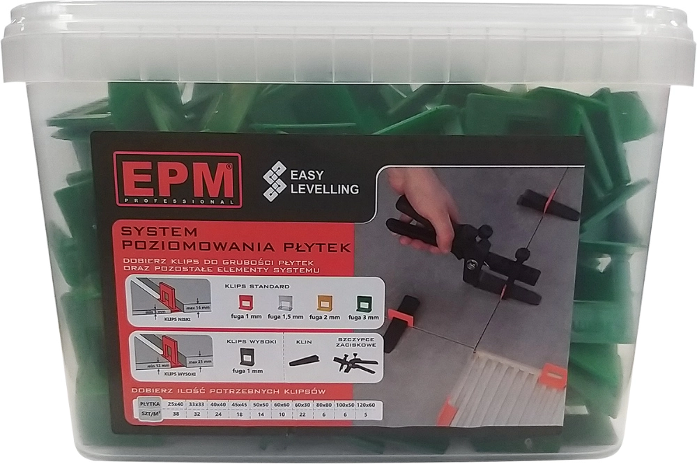 EPM SYSTEM UKŁADANIA PŁYTEK EASY LEVELING