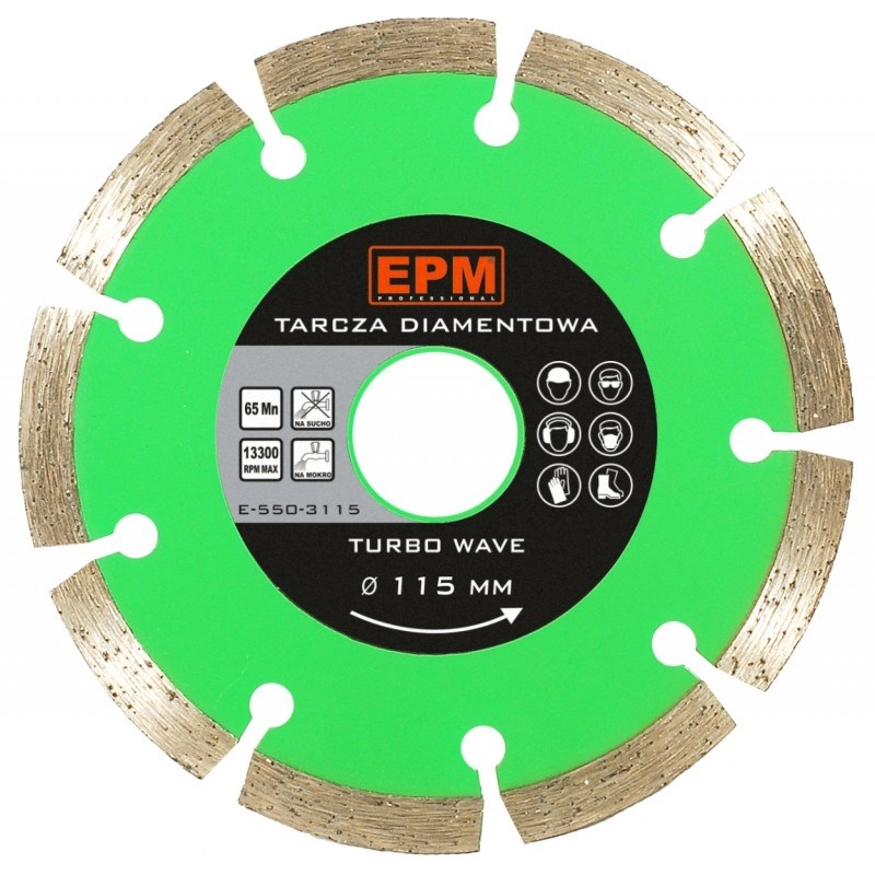 Segmented diamond blade 350mm E-550-0350 5908235743851