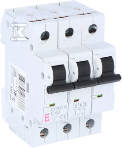ETIMAT10 3P 6KA C 63A-LINK NMP