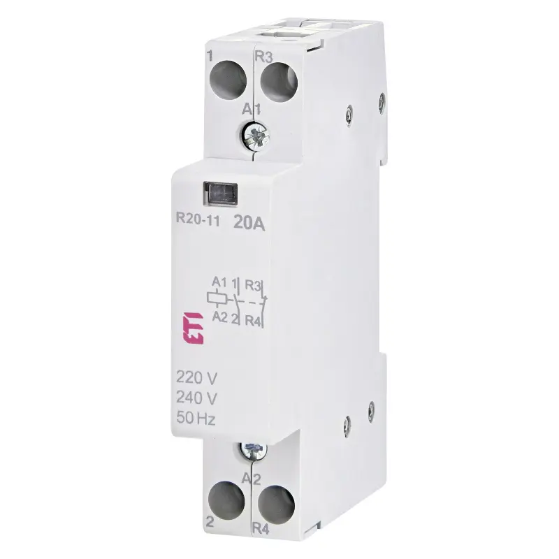 Modular contactor 20A 1NO+1NC 1M R20-11