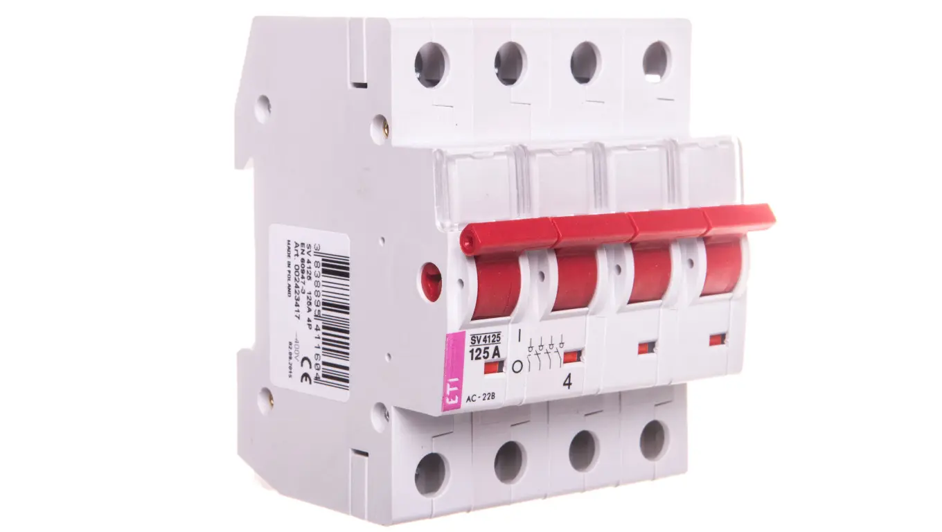 Eti-Polam Modular disconnector 125A 4P 400V