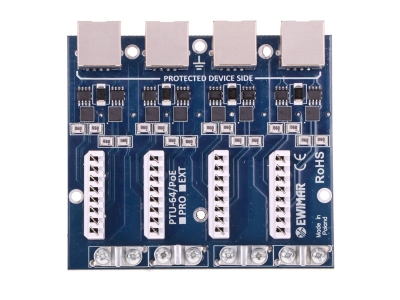 Ewimar PTU-64-ECO/PoE 4-channel Gigabit Ethernet LAN