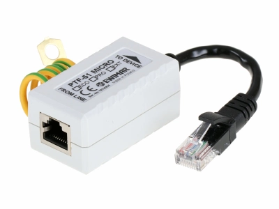 Ewimar PTF-51-PRO/POE/MICRO Miniature surge arrester for