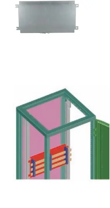 Eaton Mounting panel BPZ-MPL 500x800mm -