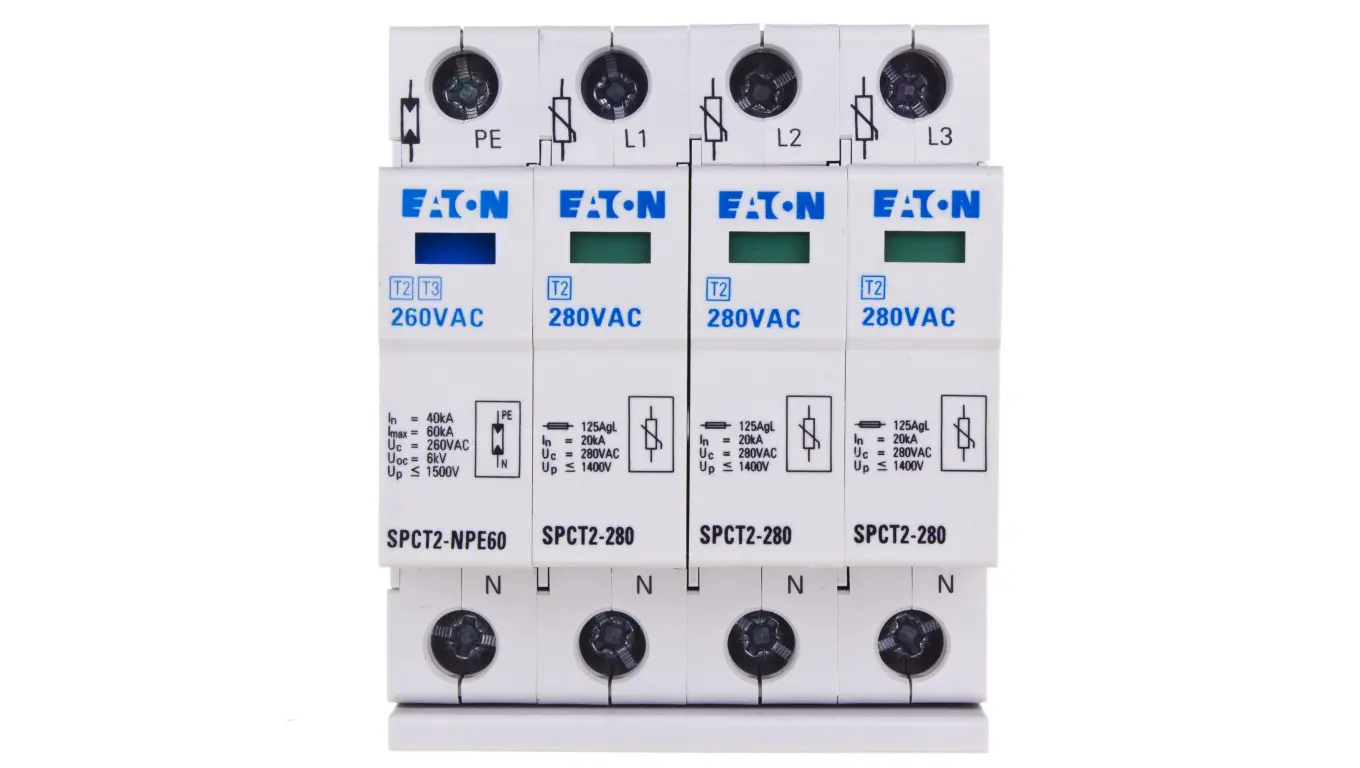 Eaton Surge arrester SPCT2-280-3+NPE C 3P+N