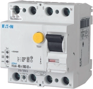 Eaton FRCDM-63/4/003-G/B Residual-current device 10000 A