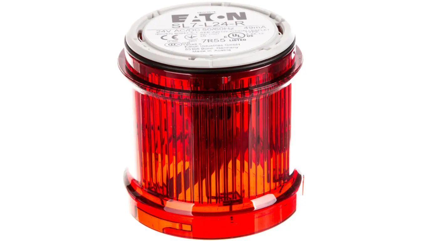 Continuous light module red LED 24V