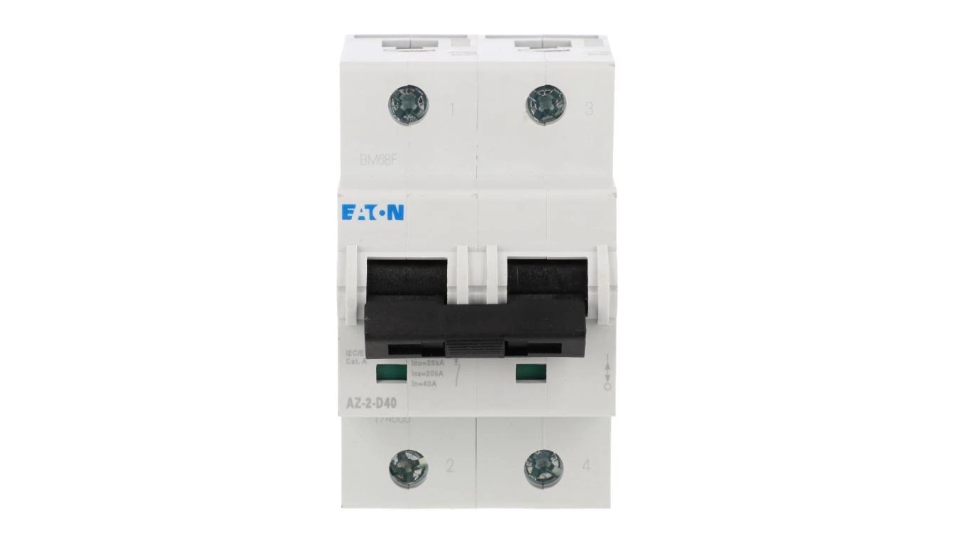 Power switch 2P D 40A 25kA