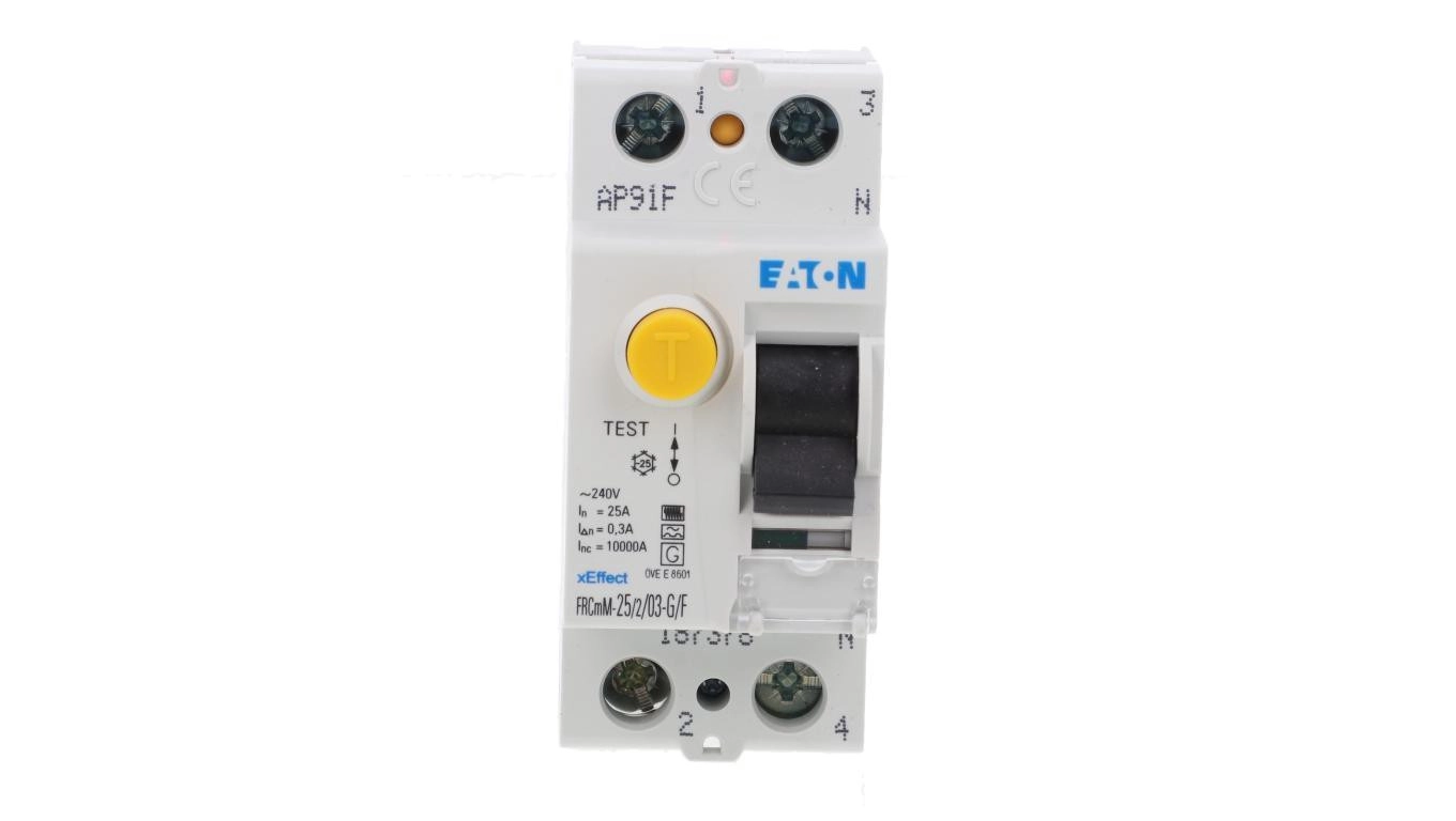 Eaton Differential current switch 2P 25A