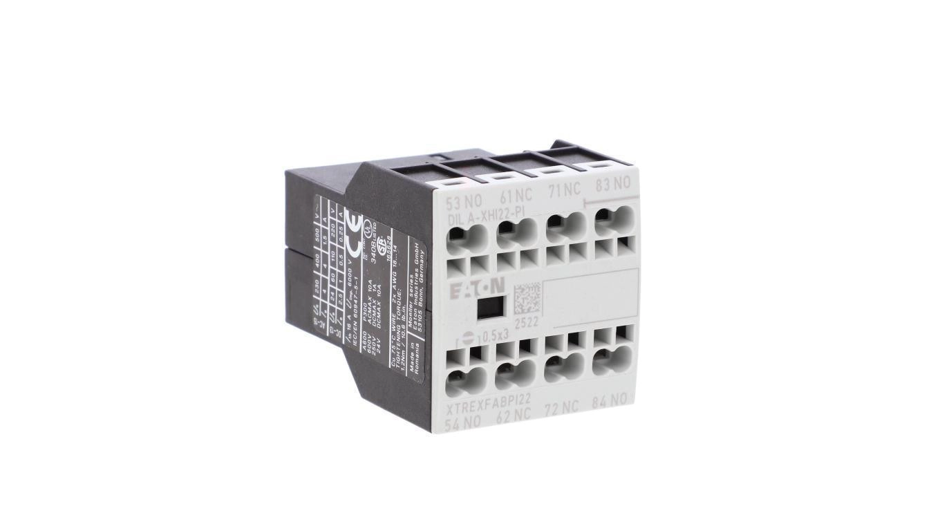 Eaton Auxiliary contact module 4-pole 16A